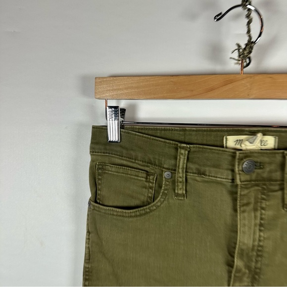 Madewell 10 inch high rise skinny Green Skinny Jeans - Picture 5 of 6
